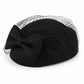Bow Pillbox Fascinator Hat with Birdcage Veil