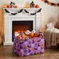 Halloween Fabric Storage Basket Foldable Organizer Bin with Handles
