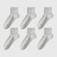 6 pair Men's Breathable Ankle Socks