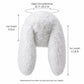 Faux Fur Trapper Hat Long Ear Flaps Plush Winter Hat