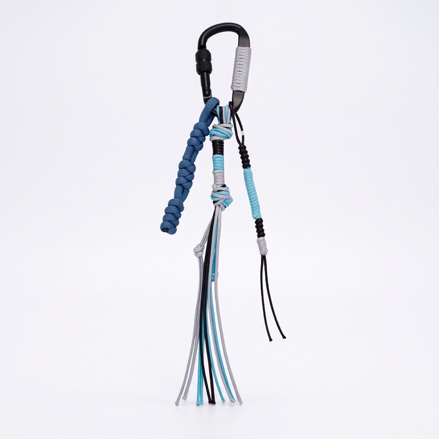 Carabiner Cord Tassel Backpack Charm Keychain