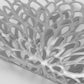 4 Piece Set Round Floral Cutout PVC Placemats Heat Resistant Decorative Table Mats