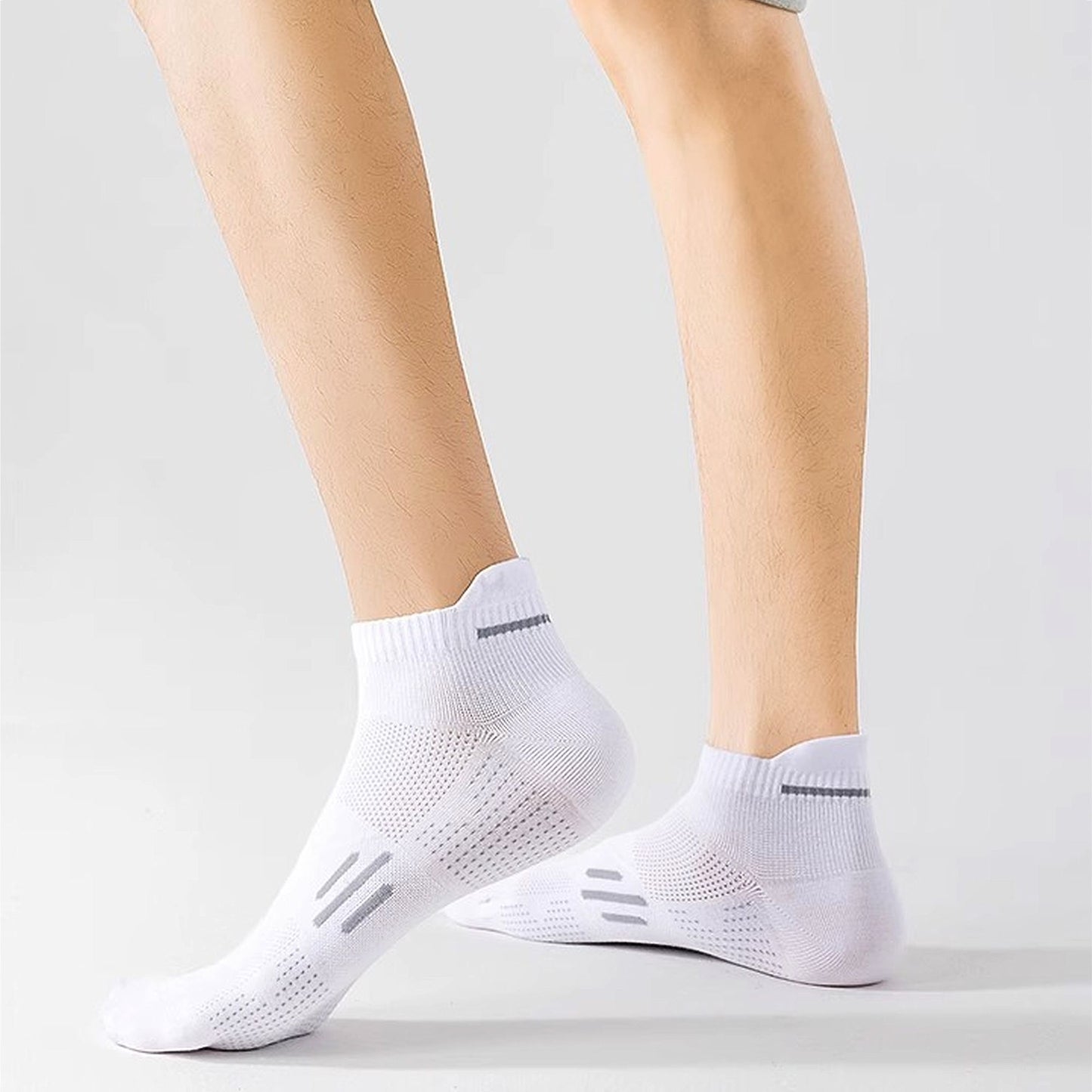 Men's 6pk Comfort Ankle - Length Athletic Socks