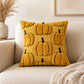 Plush Pumpkin Throw Pillow Cover Square Decorative Fall Cushion Cover