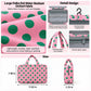 Hanging Toiletry Bag with Hook and Makeup Organizer