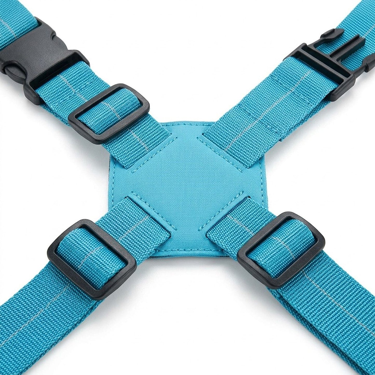 2 Pack Adjustable X Shaped Luggage Straps with Buckles