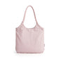 Soft Lightweight Shoulder Tote Bag with Double Rope Shoulder Straps and Roomy Open-Top Design 16.1x13x3.5in