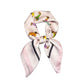 Cute Dachshund Print Satin Feel Square Neck Scarf Fashion Hair Scarf Bandana 25.5¡Á25.5 Inches
