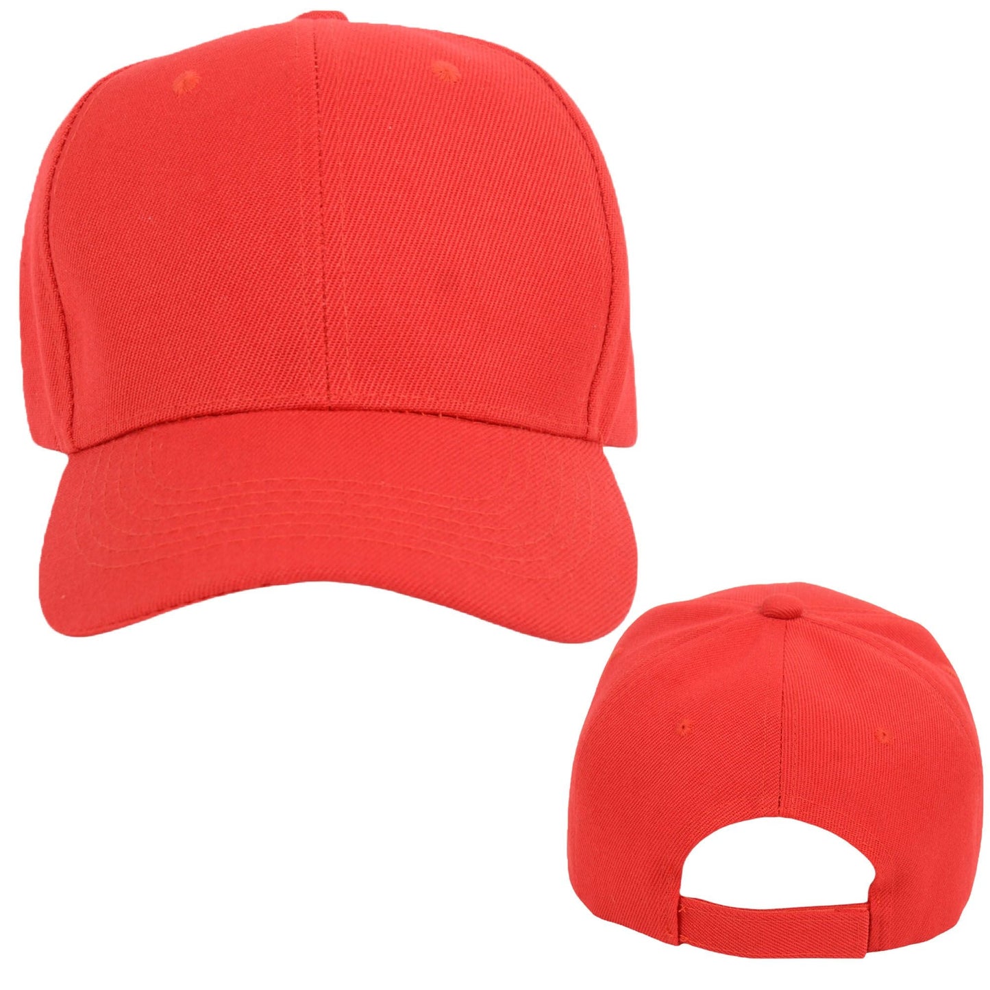 Alilang Classic Baseball Cap for Women Men Golf Dad Hat Solid Adjustable Plain Cap
