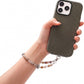 Beaded Phone Wrist Strap with Butterfly Charm