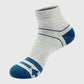 Men's 6pk Striped Ankle Socks