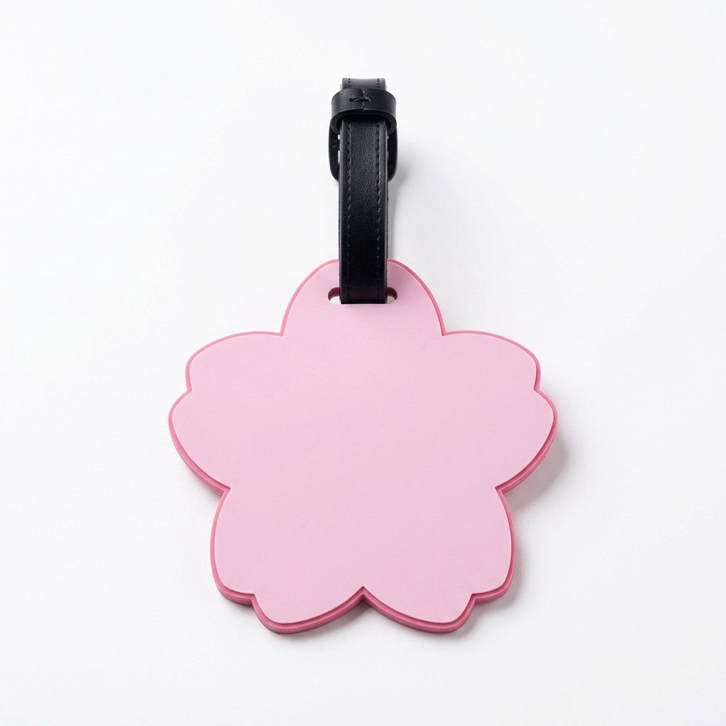 2 Pack Flower Shaped Luggage Tags with Attachment Straps