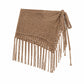 Crochet Fringe Triangle Wrap Belt