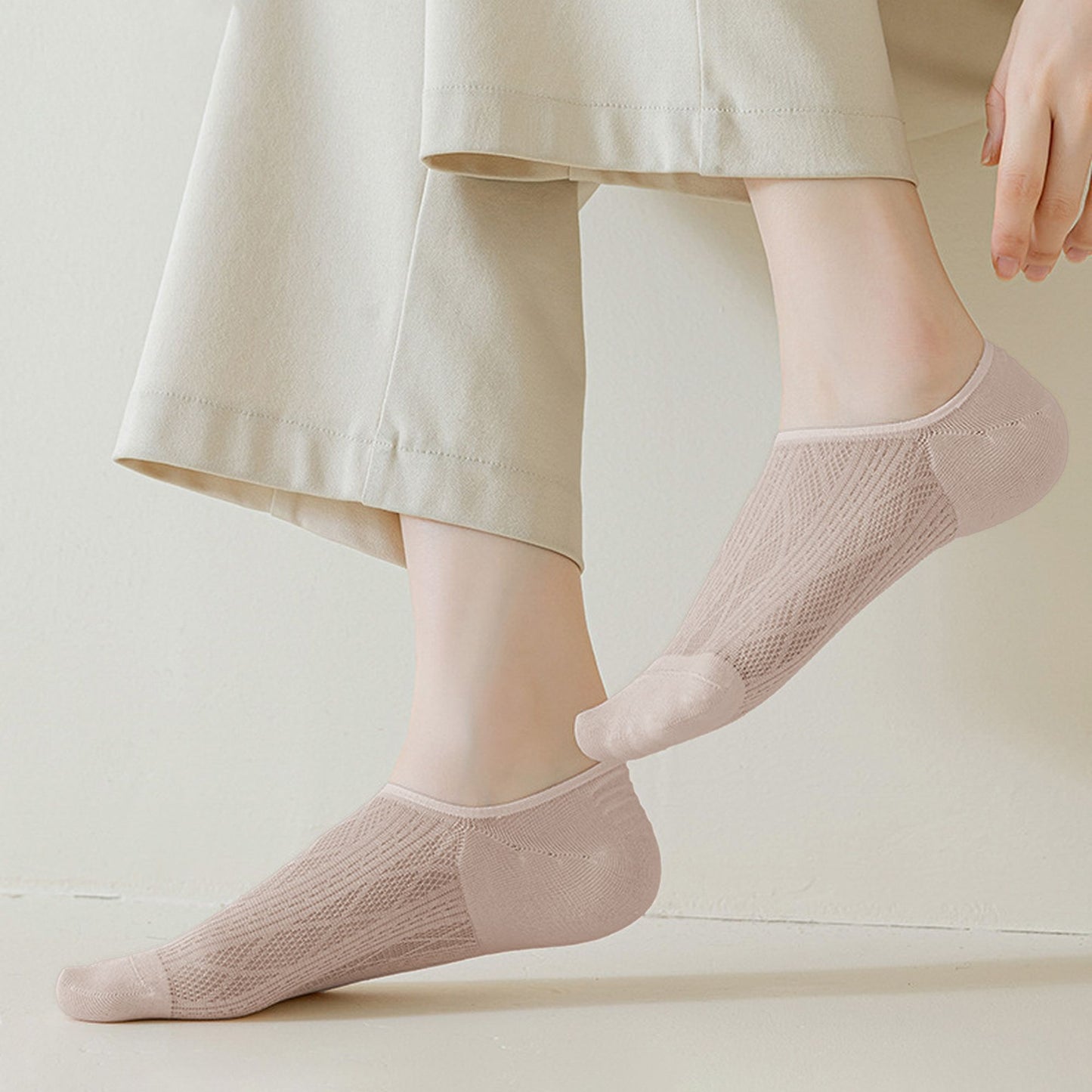 Invisible No-Show Liner Socks 6Pk