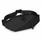 Crossbody Sling Waist Bag with Adjustable Strap Zip Closure and Braided Pulls