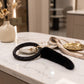 Bangle Keychain with Furry Tail Bag Charm