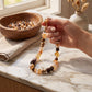 Beaded Handbag Charm Chain with Lobster Clasps