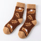 Fuzzy Pumpkin Crew Socks 2 Pair US 5-10.5