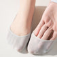 Low Cut No Show Liner Socks with Non-Slip 3D Silicone Heel Grip Pack of 6 Pairs