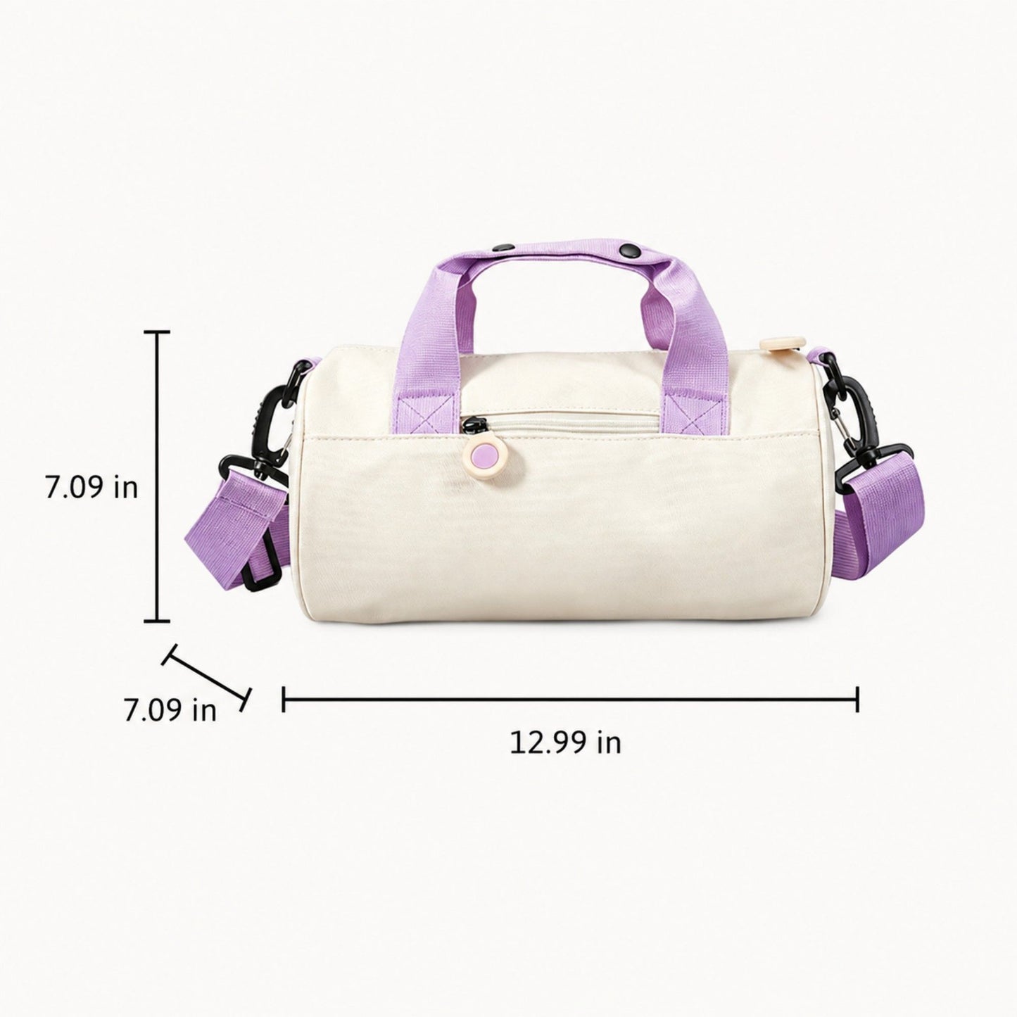 Lightweight Gym Duffel Bag with Adjustable Shoulder Strap