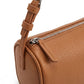 Barrel Shoulder Bag with Adjustable Strap and Top Zipper Closure 7.5x4.5x3in