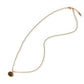 Women's Stainless Steel Necklace with 18K Gold Plated Pendant, Acrylic Tiger's Eye Stone, Adjustable Chain, Unique Design
