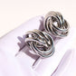 Women's Multi-Circle Statement Earrings with 925 Silver Needles
