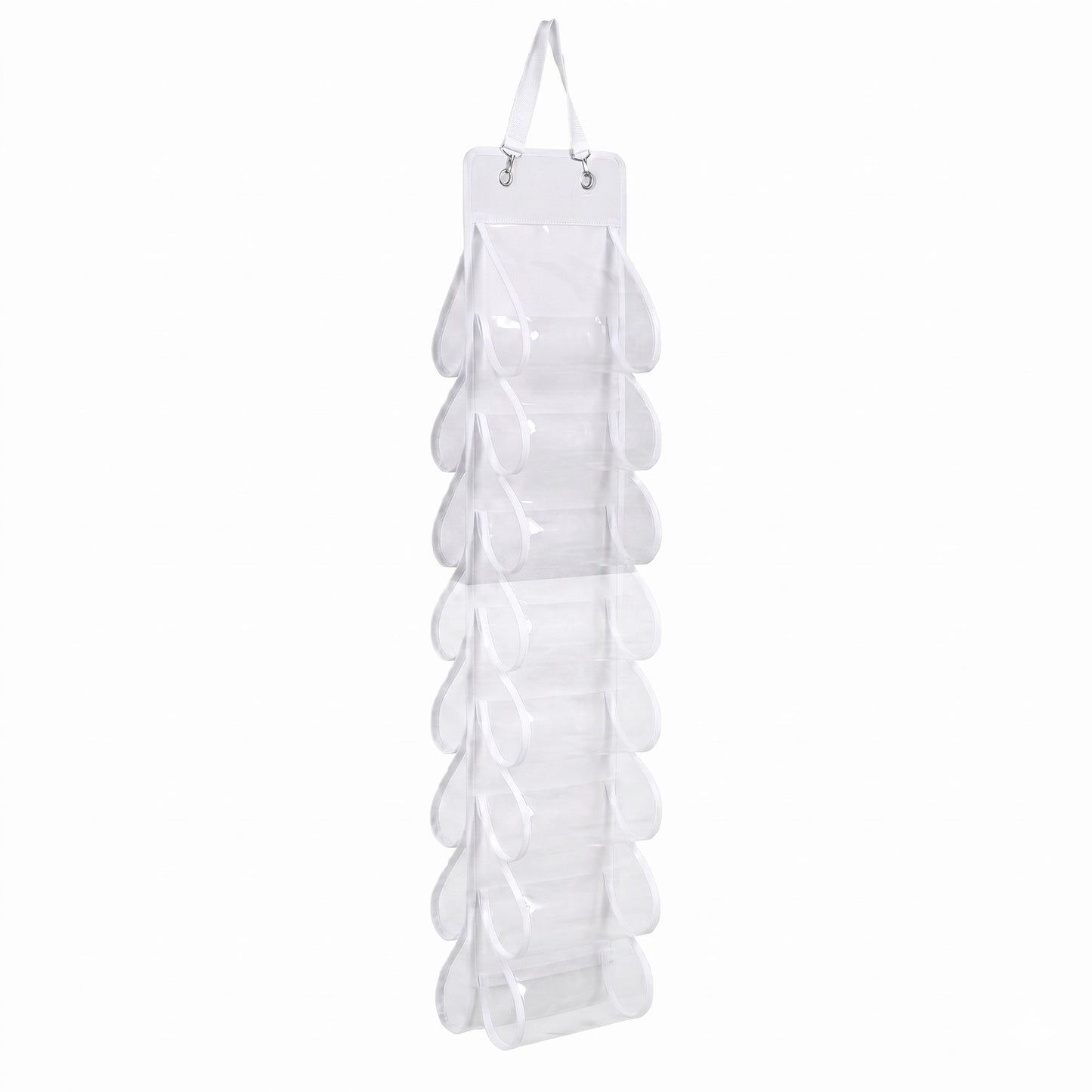 Hanging Closet Organizer Storage Bag Double Sided Storage for Socks Space Saving Closet Organizer