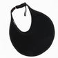 Women's Wide Brim Sun Visor Hat with Contrast Trim and Adjustable Back Strap