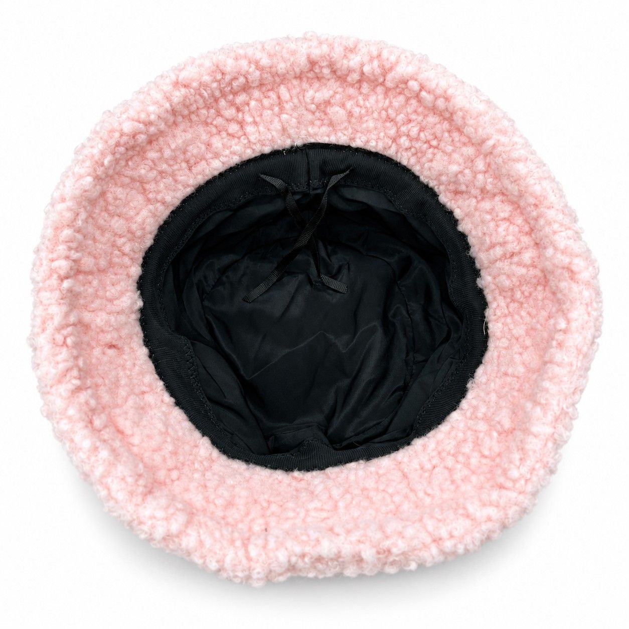 Textured Bucket Hat with Soft Polyester Fabric and Lined Interior