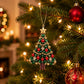 DIY Christmas Tree Beaded Ornament Decor