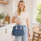Insulated Lunch Tote Bag with Front Pocket and Adjustable Shoulder Strap
