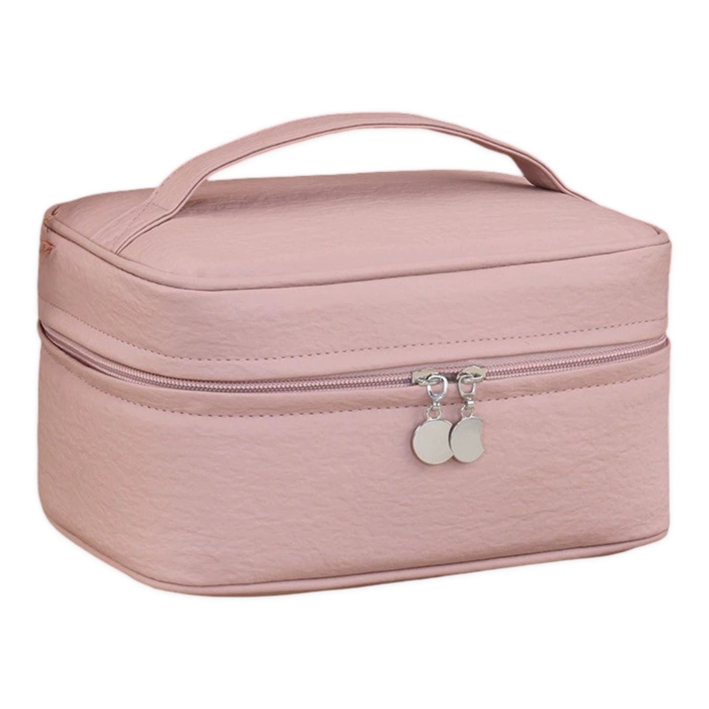 Travel Makeup Organizer Case with Removable Cosmetic Pouch Waterproof Storage Bag Set