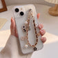 Decorative Chain Bag Strap with Charms and Swivel Clasps
