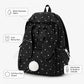 Bunny Ear Backpack with Pom Pom and Multiple Pockets