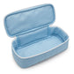 Heart Quilted Travel Makeup Bag with Carry Handle