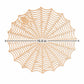 Halloween Spiderweb PVC Waterproof Non-Slip Placemat