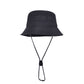 Lightweight Packable Bucket Hat with Ventilated Crown Chin Strap and Adjustable Fit for Travel Hiking and Outdoor Use