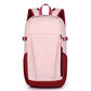 Everyday Backpack with Front Zip Pocket Side Mesh Pockets Padded Straps Top Hle