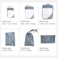 Travel Packing Cube Set with Mesh Panel Zipper Storage Bags Lightweight Organizer Luggage Set Multi Size
