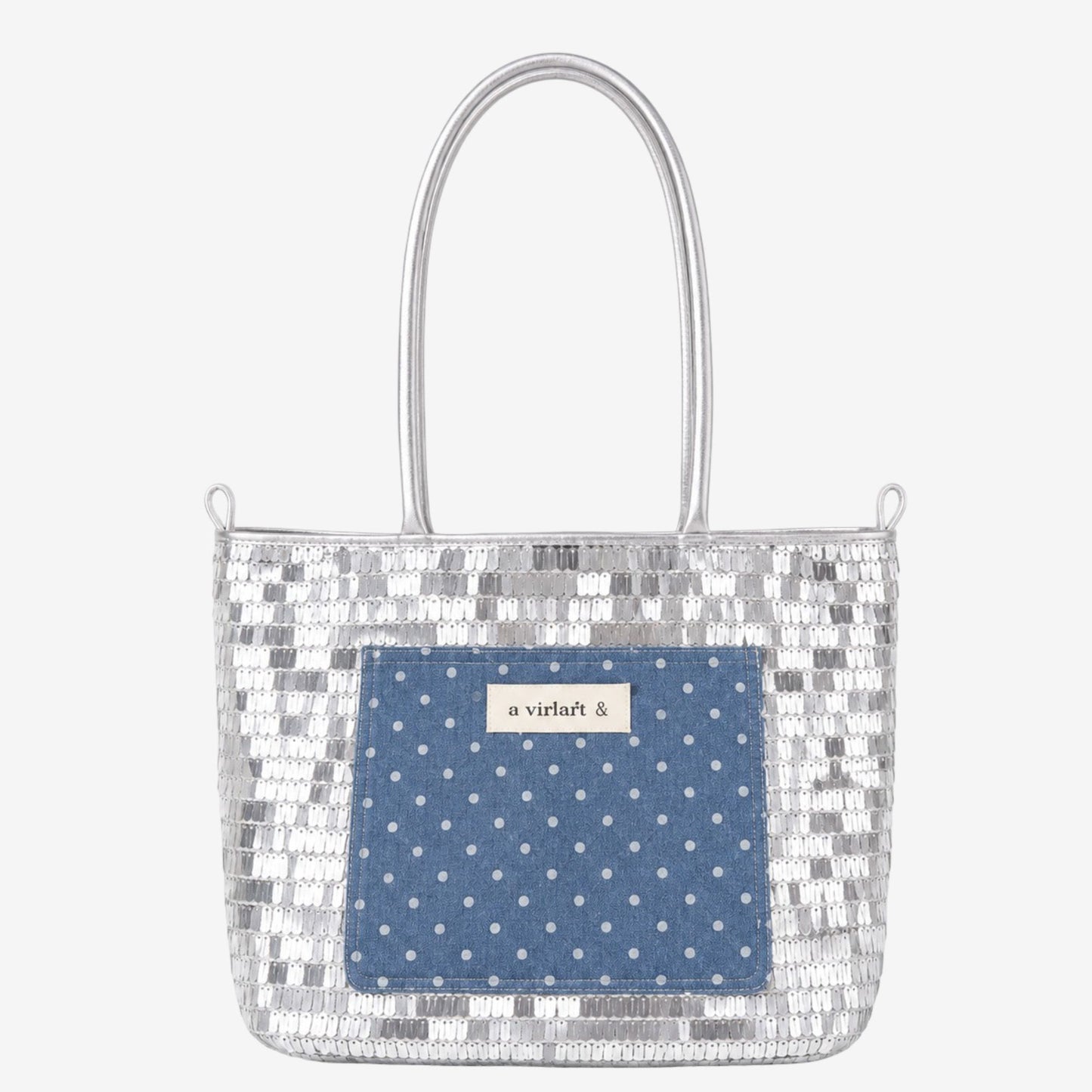 Sequined Mini Handbag Small Square Crossbody Bag for Women