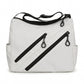 Large Nylon Crossbody Messenger Bag Adjustable Strap Multi Pocket Everyday Shoulder Bag