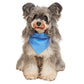 Polka Dot Pet Bandana, Soft Cotton Dotted Scarf Bib for Small Medium Dogs Cats