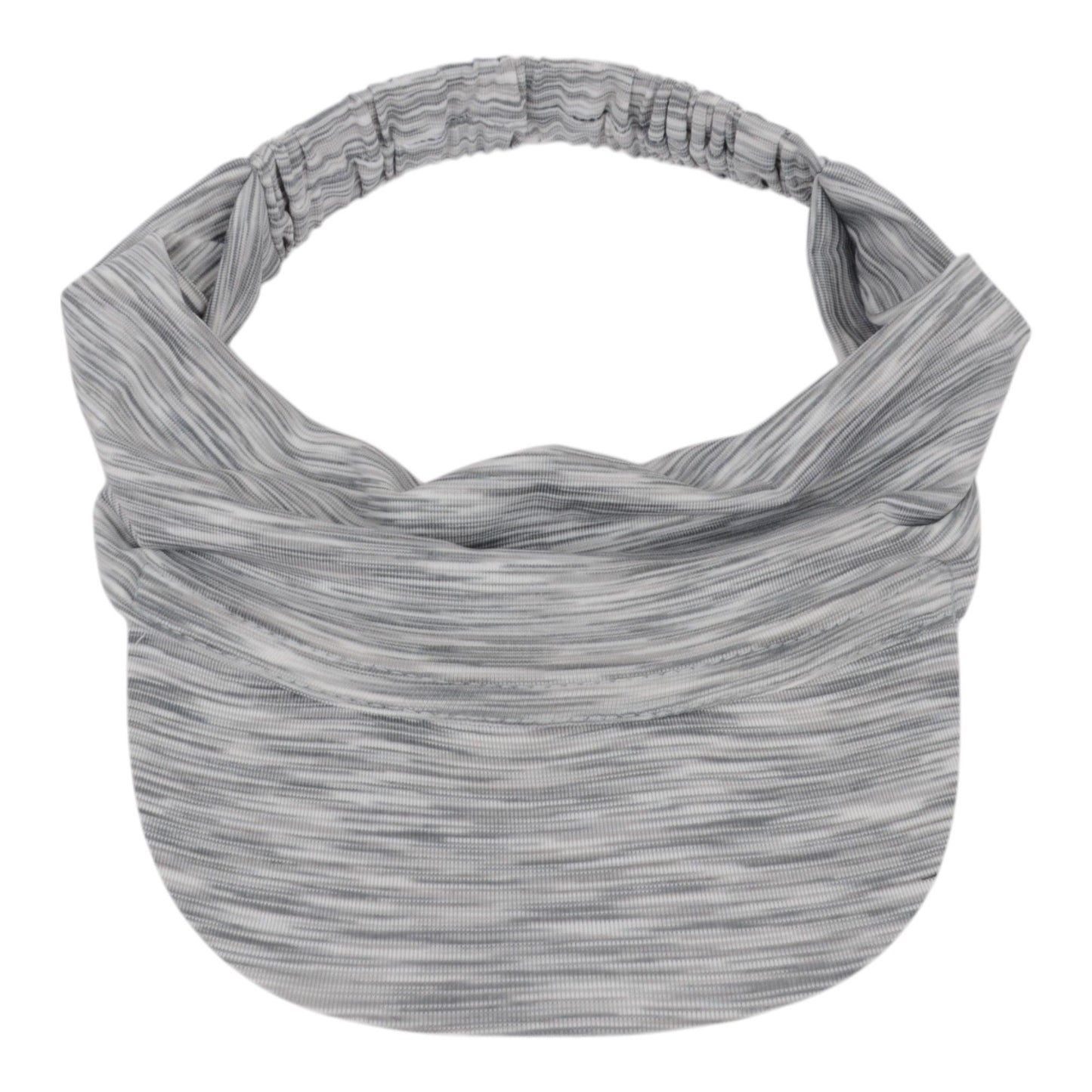 Stretchy UV Protection Sports Visor Hat Lightweight Rainbow Stripe Design for Hiking Beach Running Outdoor Travel