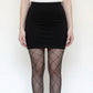 2pcs Women's Sheer Diamond Pattern Thigh High Stockings with Soft Stretch Fit