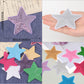 Sequin Star Heart Iron On Patches Clothing Embroidered Sewing Repair Hot-fix Garment Bag Shoes Backpack Hat DIY Decoration