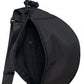 Crossbody Belt Bag with Chain Detail and Adjustable Strap