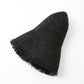 Wide Brim Sun Hat with Frayed Edge and Lightweight Open Weave