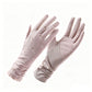 Floral Long Cuff Touchscreen Sun Protection Gloves