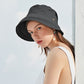 Women's Foldable Wide - Brim Bucket Sun Hat